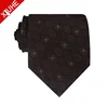 New Arrival Fashion Woven Private Label 100 Silk Neckties Extra Wide Classic Business Ties For Men