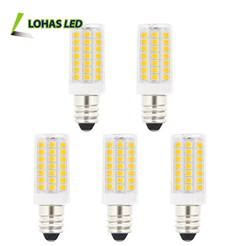 Led E11 5W Glass Lamp Shade110-130V LED E11 Lamp 5W Mini E11 Replace Halogen G9 40w