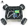 Lonten Wireless Remote Control 4 Omni Directional Wheel Smart Car Chassis with WiFi Handle for Robot Graduation Design DIY