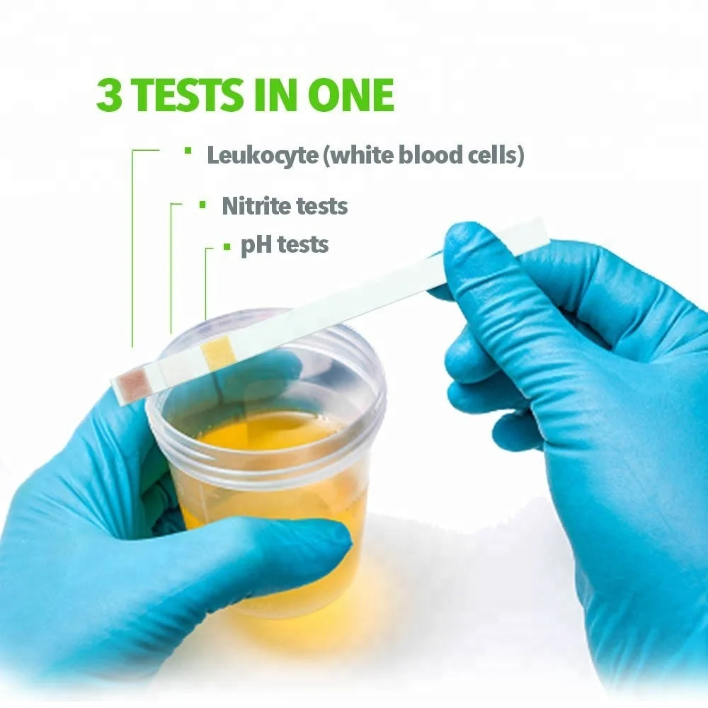 Urine Test Strips Urine Leukocytes Nitrite Ph Test Kits Uti-3/ Urs-3n ...