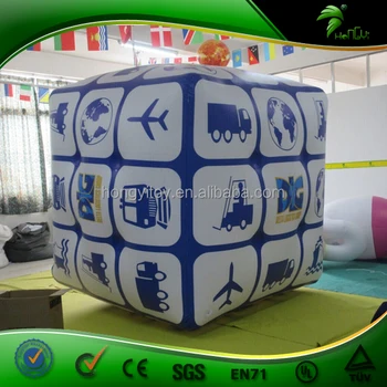 Inflatable Floating Dice Balloon Custom Helium Cube Inflatable Floating Dice Balloon Custom Helium Cube Giant For Advertising