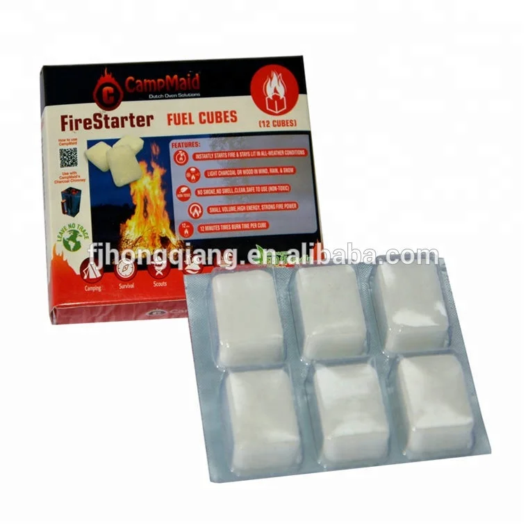 
HongQiang White hexamine solid fuel firestarter tablets cooking fuel 
