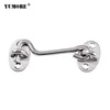 Factory low price metal stainless steel cabin lock window hardware accessories and eye hook door latch