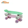 OEM Colorful Kids Plastic Skate Skateboard with LED Flashing Wheel