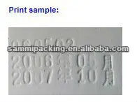 MY-300 Carton box batch number steel wheel press date printing machine