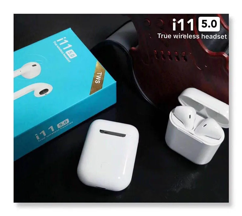 

New i11 TWS True Wireless Earbuds 5.0 Bluetooth Earphone Headphone Wireless Earphones Bluetooth Headset PK i10 i12