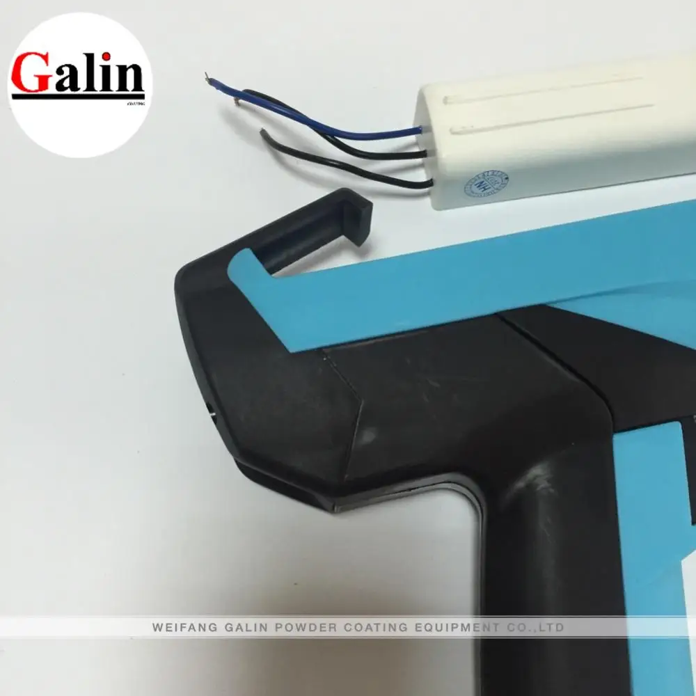 Electrostatic Powder coating machine manual spray gun with cascade and PCB