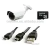Animal Observation Outdoor Waterproof IR Bird Box Camera With Support SD Card and USB Function
