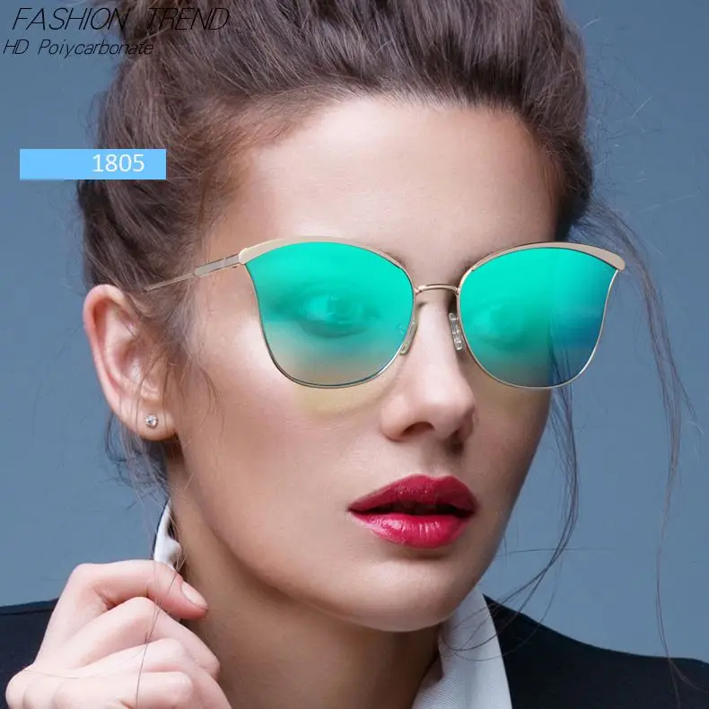 

Fashion brand cat eye sunglasses women vintage glasses retro 2019