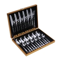 

Hotel wedding cutlery stainless steel cutlery set classic set of 12 16 24 stainless steel cutlery gift set