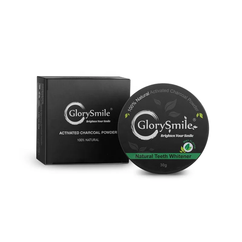 Best Fresh Mint Flavor Natural Activated Organic Charcoal Teeth Whitening Toothpaste Powder With FDA