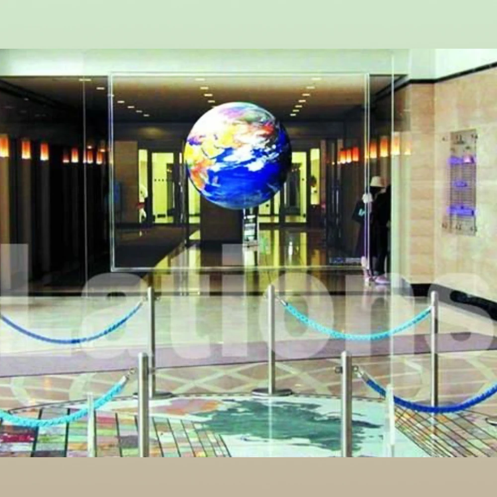 

3d holographic projector 3d holographic projection film for shop windows, Transparent,grey,dark grey,white