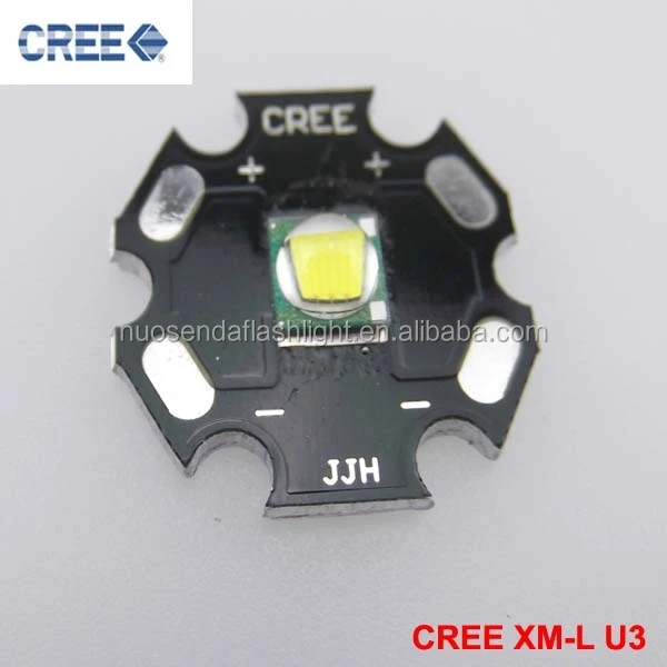 

1xCREE XML U3 Cool White LED Emitter with 20mm Aluminum Heating Star