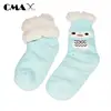 Hot sale cotton/polyester/spandex rain boot socks winter socks
