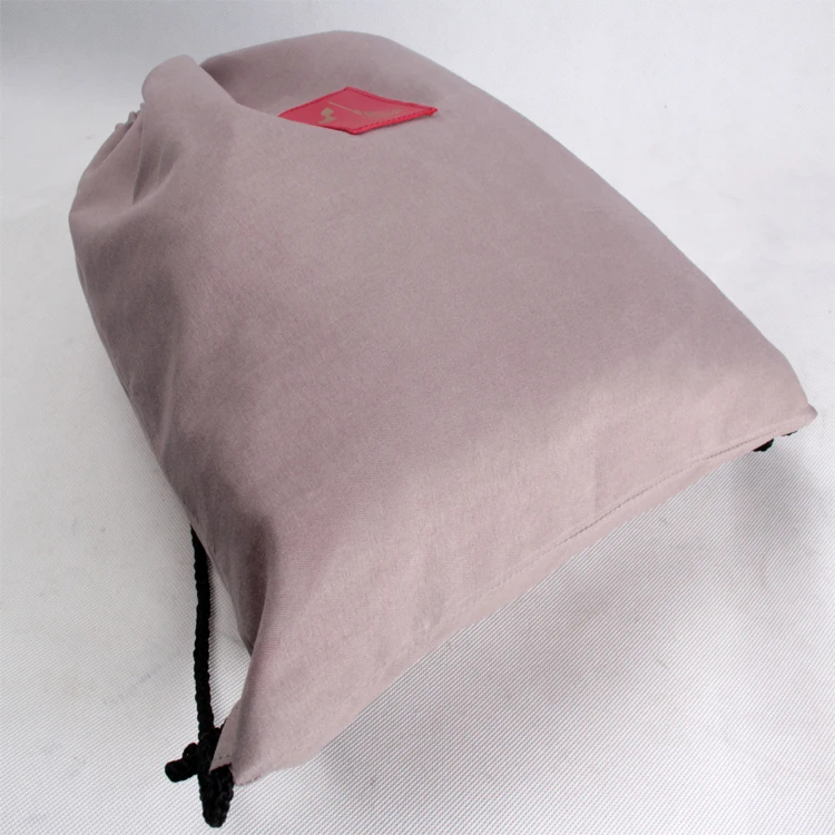 Promotional Printed Canvas Cotton Drawstring Sling Bag