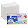 home clean dry or wet sheet flooring wiper , 100% polyester dust sweeper cloth