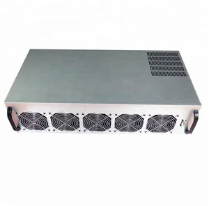 Mining Rig Case 12 GPU Motherboard 2800W PSU
