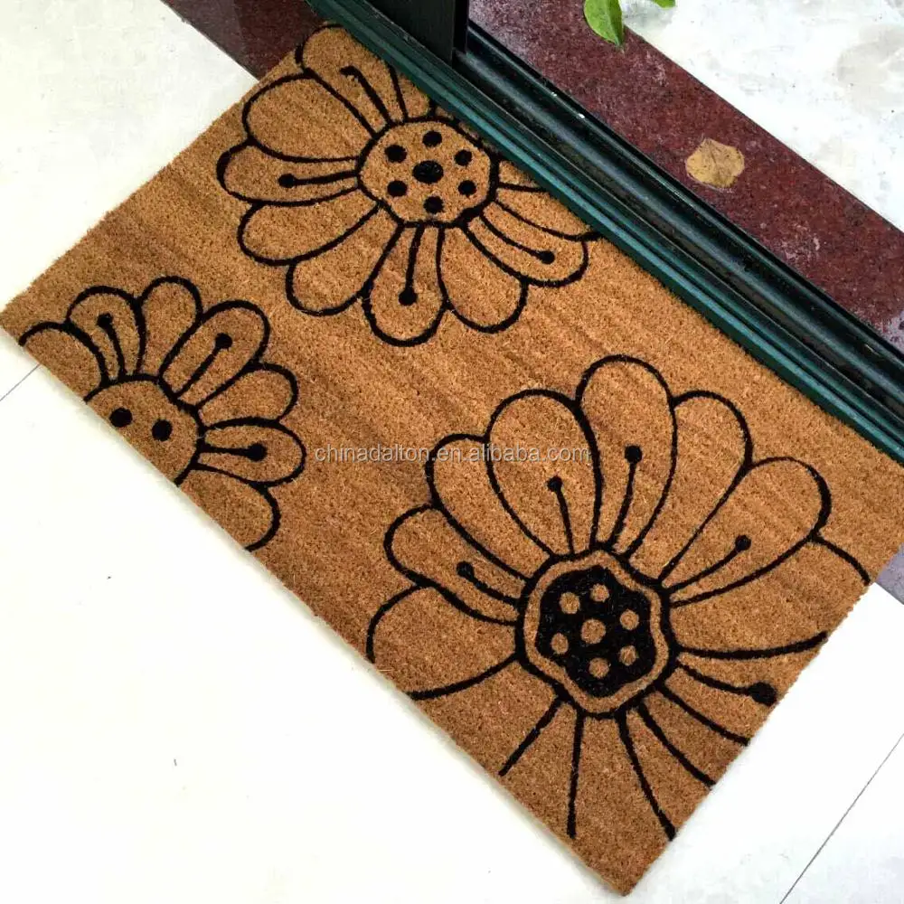 Source Wholesale Eco-Friendly Blank Brown Plain Coir Door Mat on m