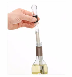 Image of 2019 Amazon, Stainless Steel Wine Chiller Stick With Pourer,Portable Cooler for Wine LFK-CR01