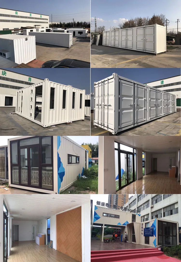 Lida Group building a house out of containers company used as kitchen, shower room-12