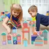 Factory sell the building blocks set baby education toy wooden toys with good discount price