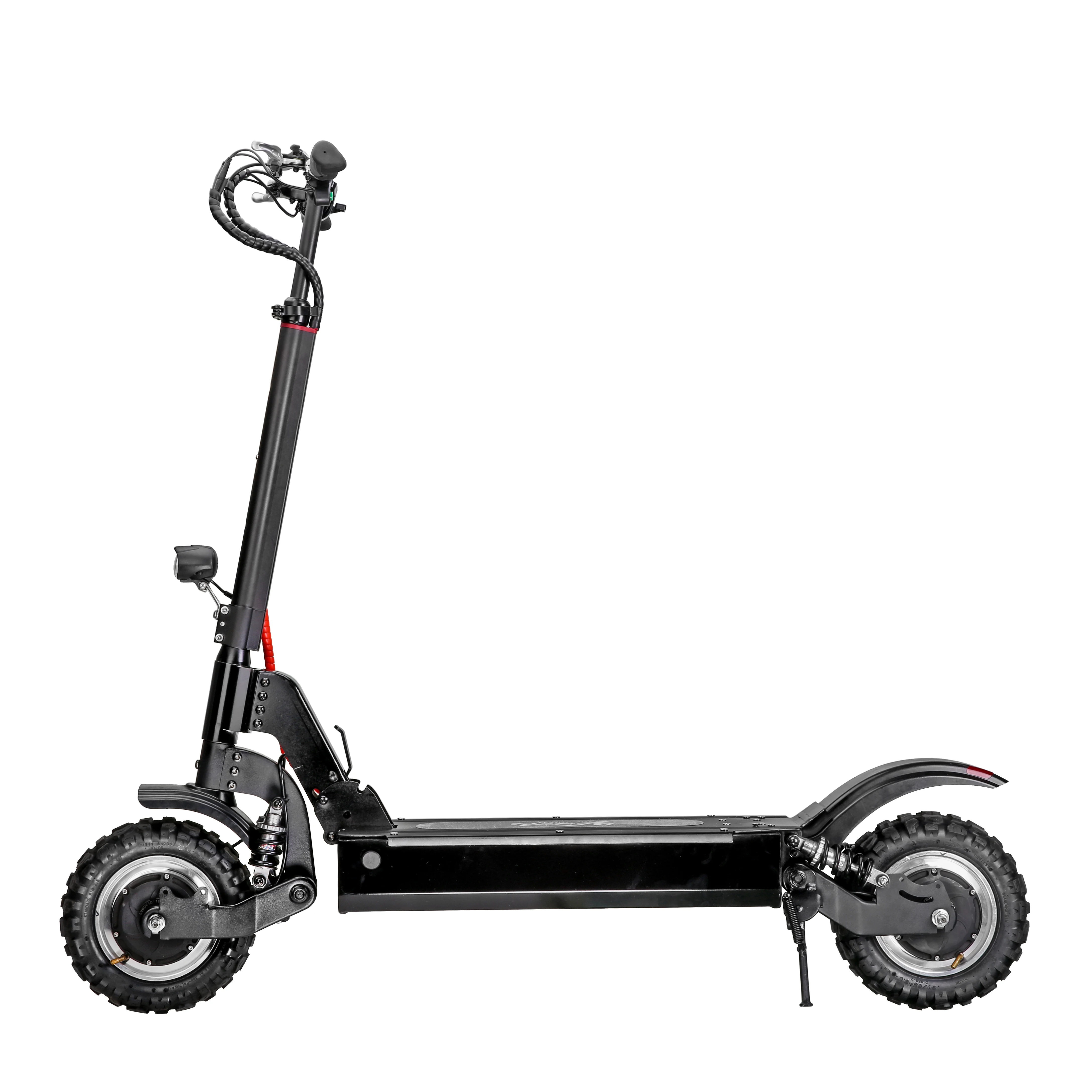 

High Speed 11 inches 1200W*2 Motor Off Road Electric Scooter, Black