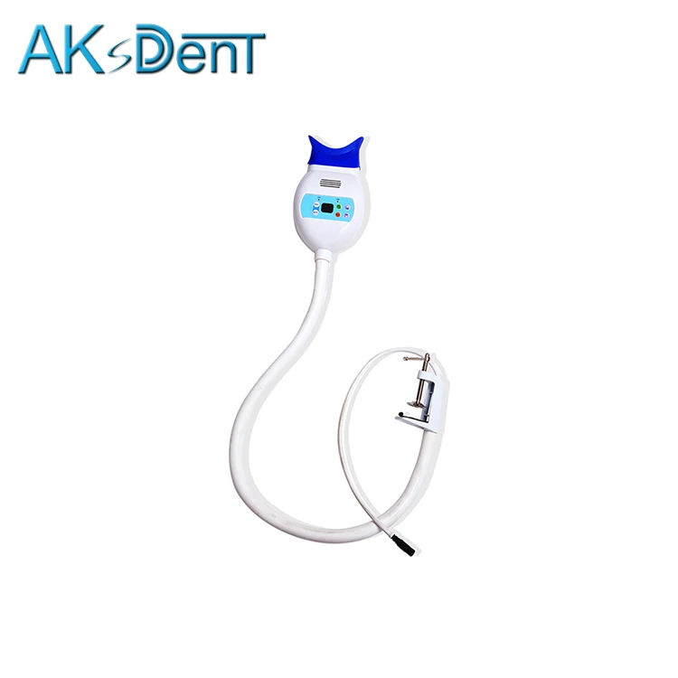 

D1AA dental instrument home laser bleaching bleach tooth lamp machine equipment teeth whitening led light for teeth bleaching, White