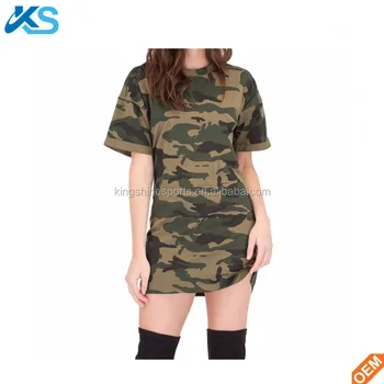 army print t shirt women's