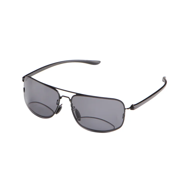 

FONHCOO Fashionable Custom Comfortable Double Bridge UV400 Metal Sun Glasses, Any colors is available
