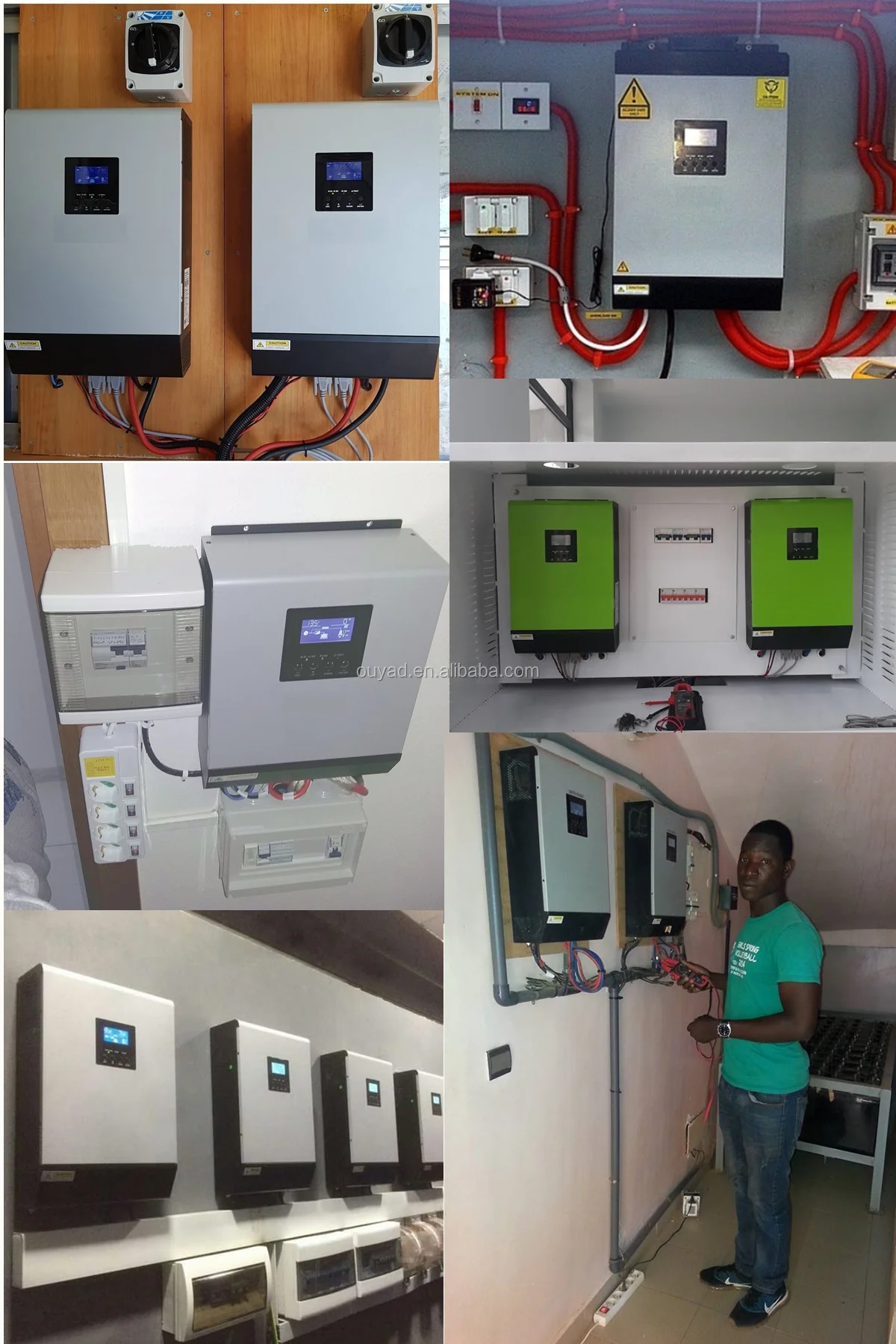 VM II 5KVA  Off Grid Solar Hybrid Inverter energy system with mppt 80A