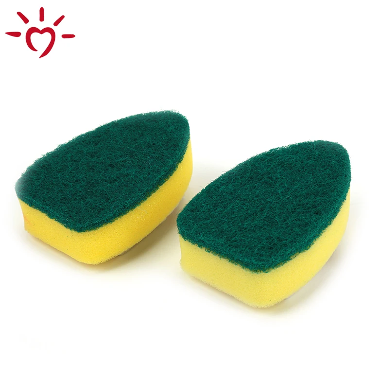 High Density Sponge Kitchen Cleaning Soap Dispensing Dish Cleaning