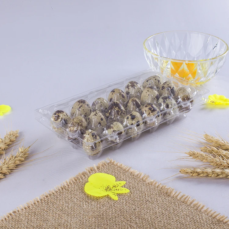 
plastic PVC quail egg tray for supermarket 