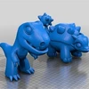 3D printing service rapid prototyping abs multi model made toys model