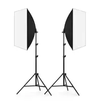 

Photography Continuous Output Softbox Lighting Kit with Carry Bag