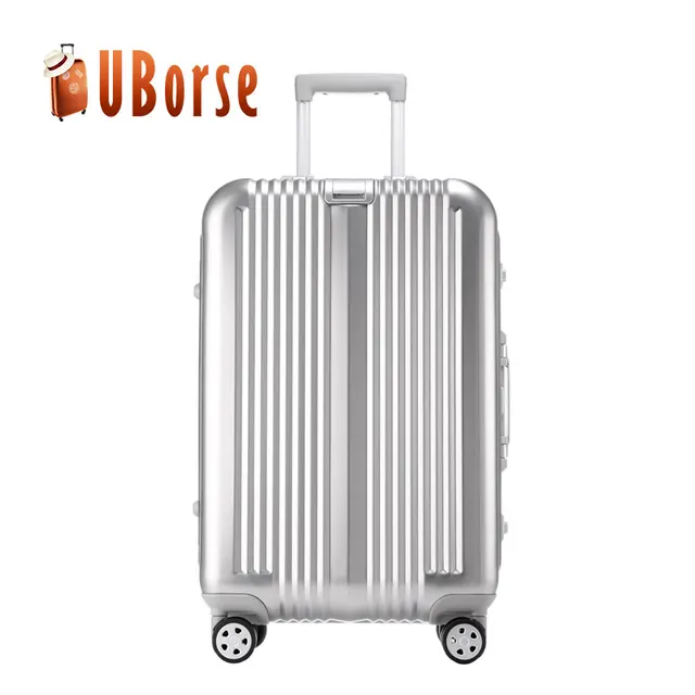 Aa05 20 Inch Cabin Size Aluminum Luggage Suitcase Black Color