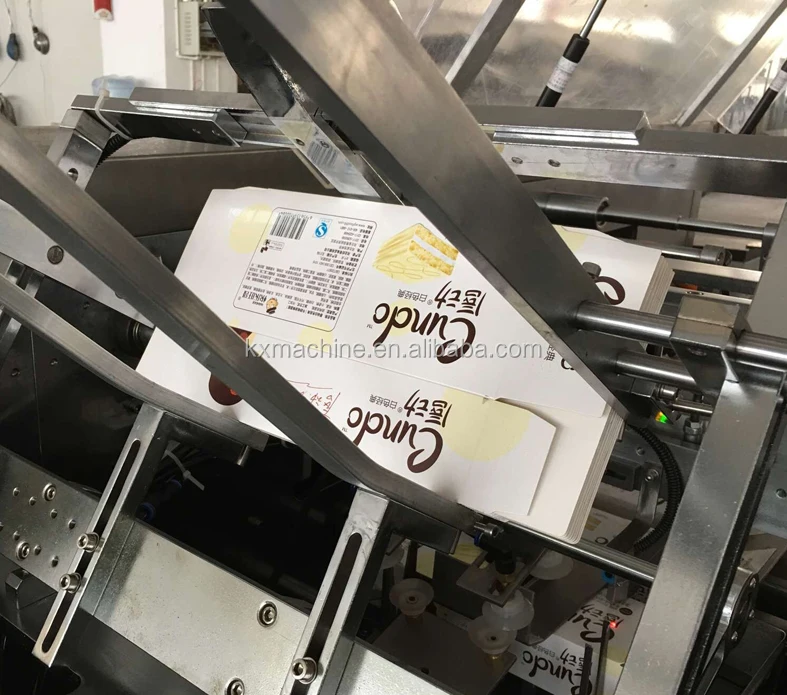 
automatic horizontal cartoning machine for food 