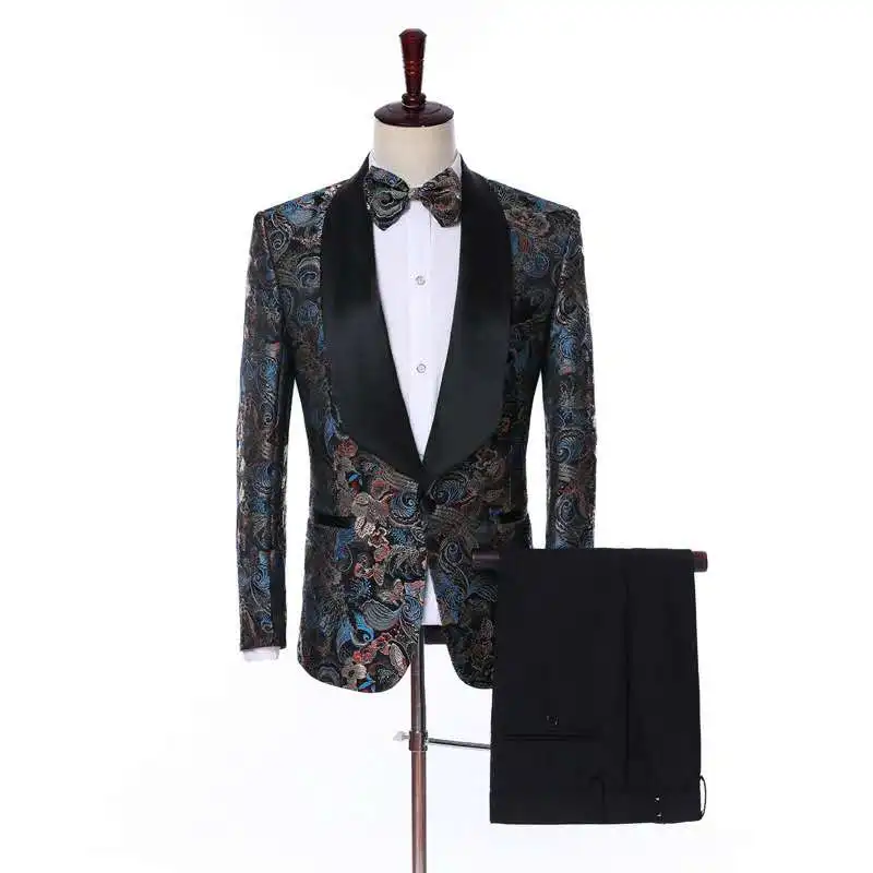 Double Breasted Fashion Bespoke Coat Pant Men Suit Buy Double