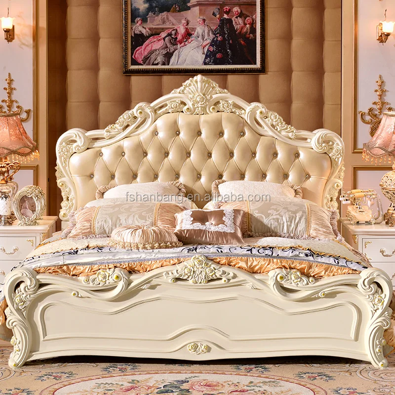 Luxury French Provincial King Size Bed Frame - Elegant Design for ...