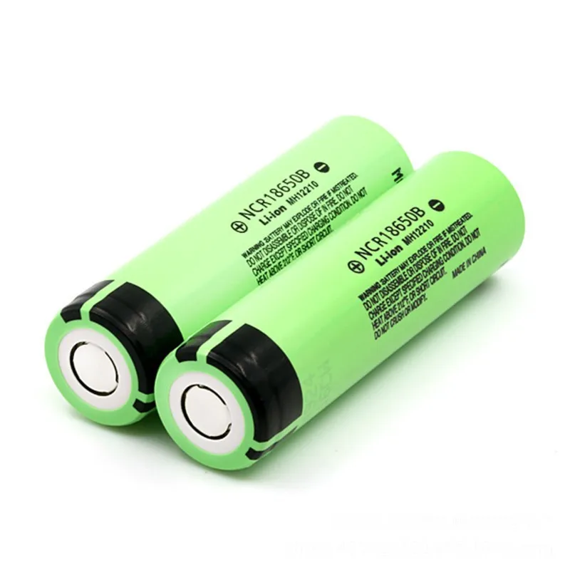 Highest Capacity Li-ion Ncr18650b 3400mah Battery 3.7v Rechargeable ...