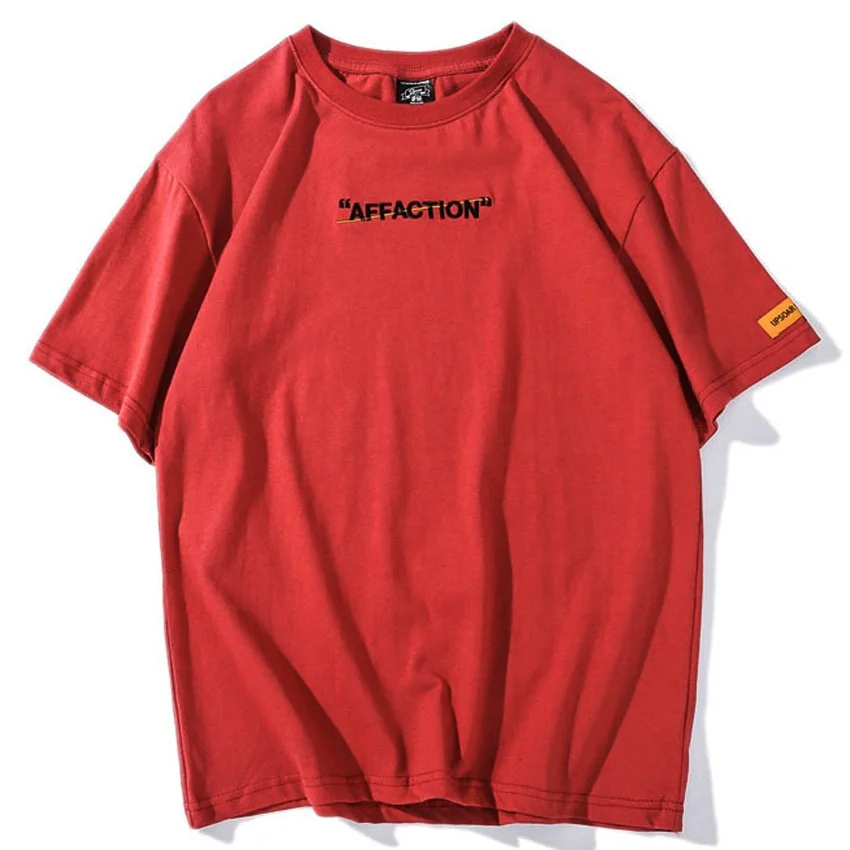 

2018 fashion custom printing simple cotton t shirt for man, White;purple;red;black;yellow