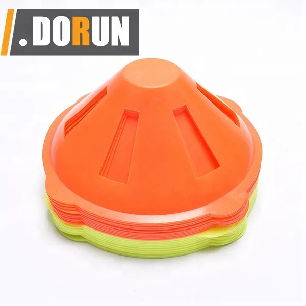 

Durable Soft Soccer Training Cone Agility Disc Cones, Customize color