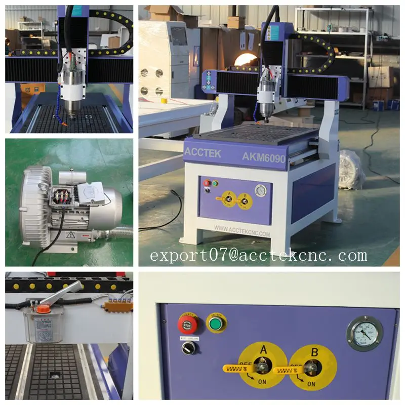 4 axis Mini CNC 6090 router metal CNC carving machine for wood aluminum