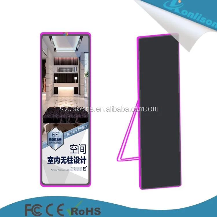 Full color electronic led display support for banner, hanging advertising banner, ceiling advertising hang banner
