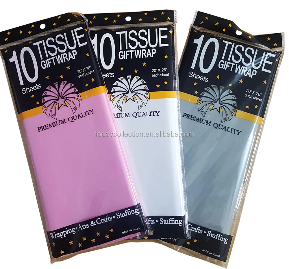 
17g plain color tissue paper 