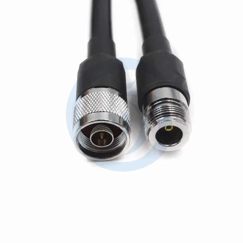 n 型扩展 50-7 低损耗电缆 n 公母连接器