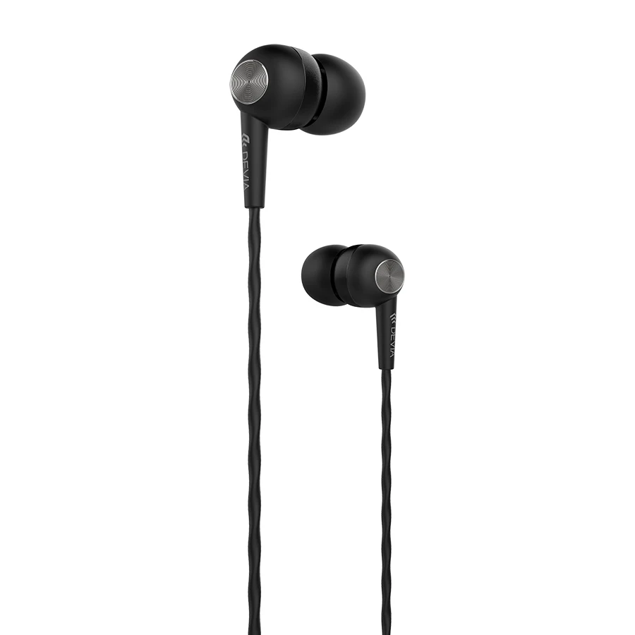 

Devia high Sound quality wired 3.5mm In-ear stereo earphones