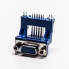 right angle elevated dsub connector 9pin male for pcb