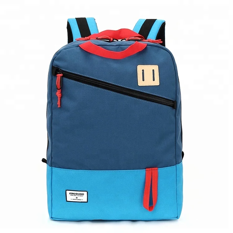 

Multifunctional waterproof backpack school RPET new design backpack full lining with laptop pocket, Grey, blue,green