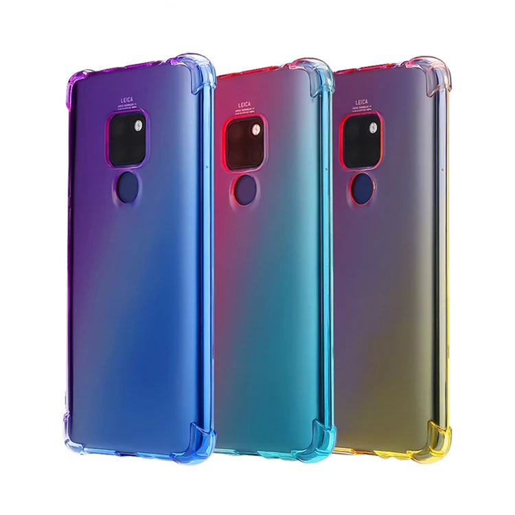 

HOCAYU Best Selling Scratch Resistance Clear Tpu Bumper Case For Huawei Mate 20