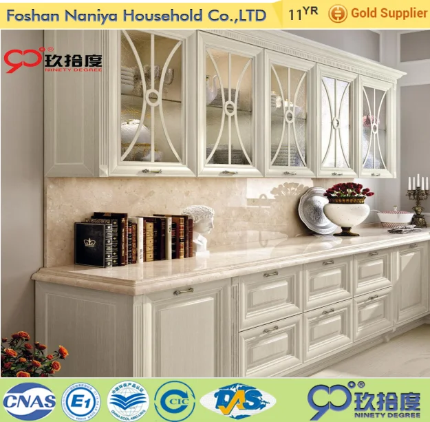 2016 neue massivholz shaker tür weiße farbe küchenschränke für haus